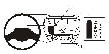 Brodit ProClip 853950 voor Citroen C4 Picasso