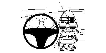 Brodit ProClip 853967 voor Opel Corsa