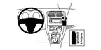 Brodit ProClip 853985 voor Toyota Auris Full Hybrid