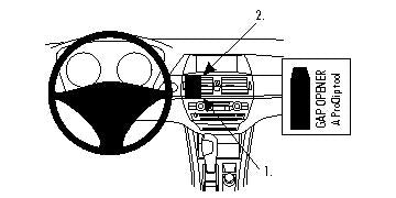 Brodit ProClip 854007 voor BMW X6