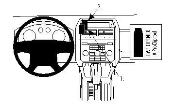 Brodit ProClip 854015 voor Ford Escape Hybrid