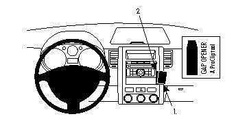 Brodit ProClip 854066 voor Nissan X-Trail