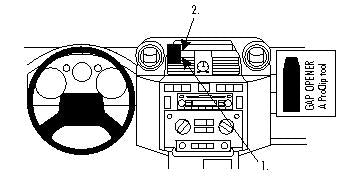 Brodit ProClip 854077 voor Land Rover Defender