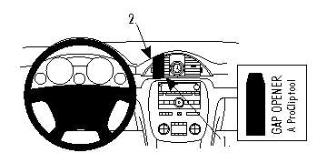 Brodit ProClip 854102 voor Buick Enclave