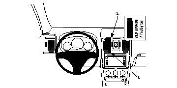 Brodit ProClip 854175 voor Cadillac BLS