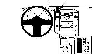 Brodit ProClip 854320 voor Nissan Xterra