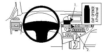 Brodit ProClip 854322 voor Lexus RX Series