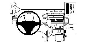 Brodit ProClip 854327 voor Toyota Venza