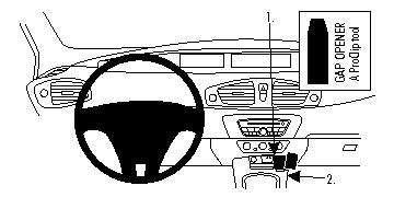 Brodit ProClip 854391 voor Renault Scénic