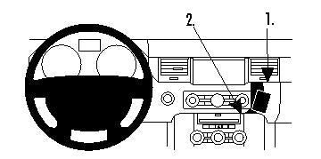 Brodit ProClip 854421 voor Land Rover Range Rover Sport