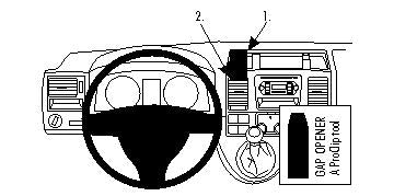 Brodit ProClip 854432 voor Volkswagen T5 Transporter/Pickup