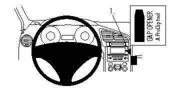 Brodit ProClip 854440 voor Peugeot 5008