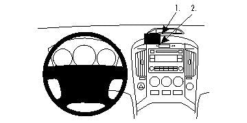 Brodit ProClip 854470 voor Hyundai iMax