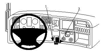 Brodit ProClip 854479 voor Scania R-series