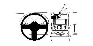 Brodit ProClip 854548 voor Jeep Wrangler