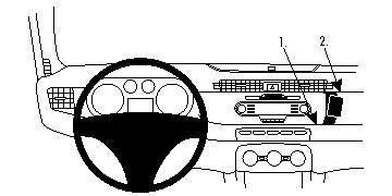 Brodit ProClip 854585 voor Alfa Romeo Giulietta
