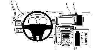 Brodit ProClip 854614 voor Volvo V60