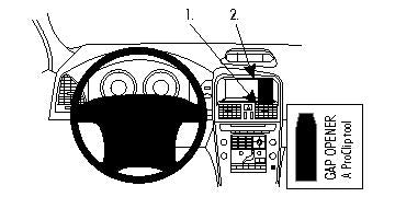 Brodit ProClip 854625 voor Volvo XC60