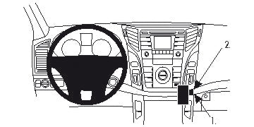 Brodit ProClip 854686 voor Hyundai i40