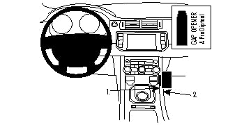 Brodit ProClip 854702 voor Land Rover Range Rover Evoque