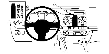 Brodit ProClip 854804 voor Audi S3