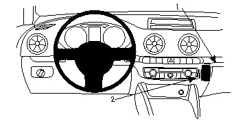 Brodit ProClip 854805 voor Audi S3