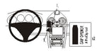 Brodit ProClip 854877 voor Porsche Cayman (Type 987)