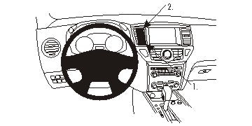 Brodit ProClip 854895 voor Nissan Pathfinder