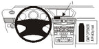 Brodit ProClip 854896 voor Mercedes Benz E-Class, Stationwagon