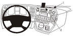 Brodit ProClip 854900 voor Mercedes Benz Arocs