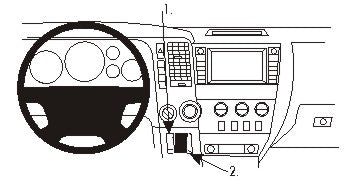 Brodit ProClip 854932 voor Toyota Tundra