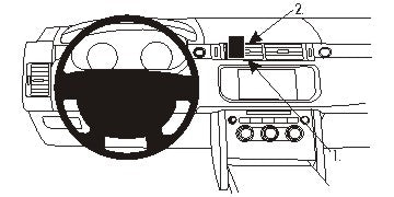 Brodit ProClip 854936 voor Land Rover Range Rover Sport