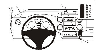 Brodit ProClip 854973 voor Citroen Berlingo Transport