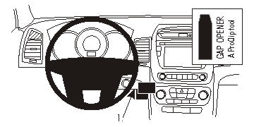 Brodit ProClip 854985 voor Kia Sorento