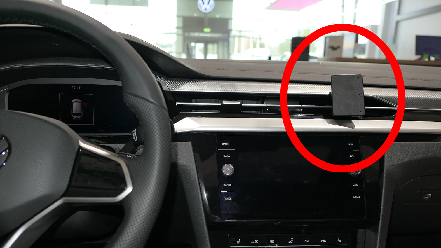 Brodit ProClip 856031 voor Volkswagen Arteon