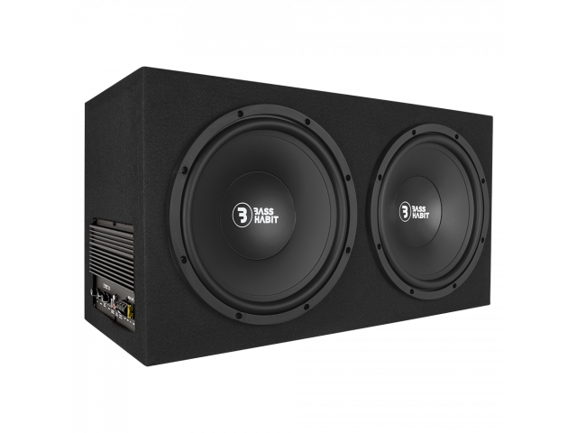 BASS HABIT PLAY 2x12" Amplified Enclosure, vented