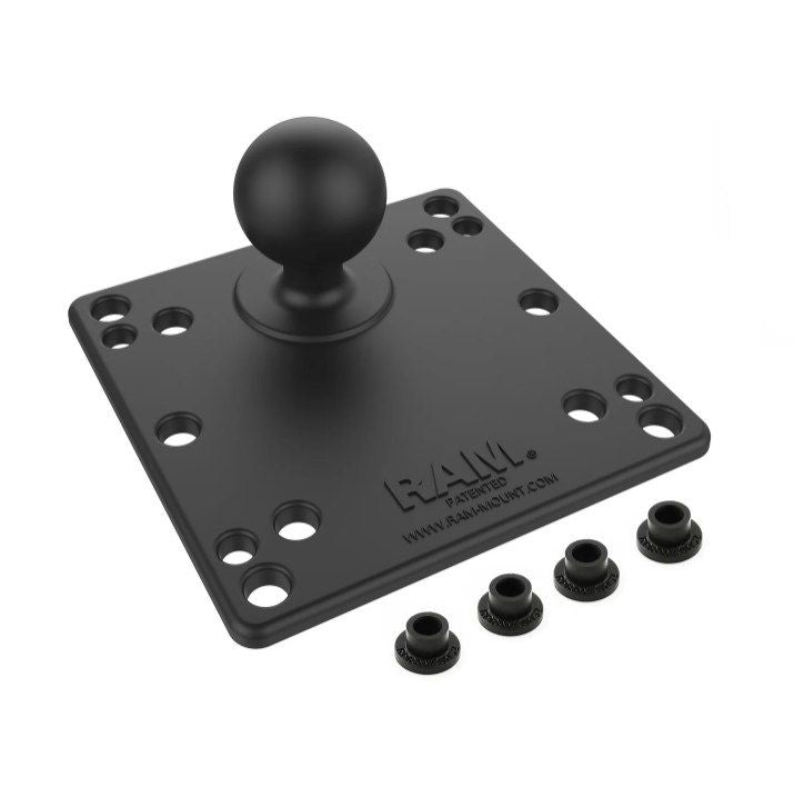RAM 100x100mm VESA-plaat met Bal - C-maat