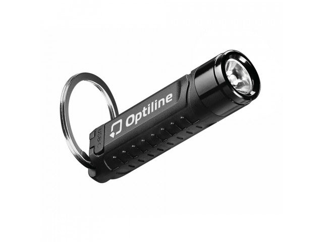 Optiline Opti Tracker sleutelhanger zaklamp, werkt met Apple "find my" oplaadbaar via USB-C poort