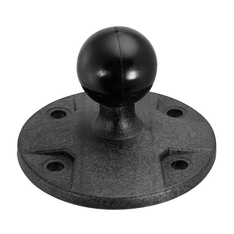Arkon Rubber 1 Ball composite round Base with AMPS holes"