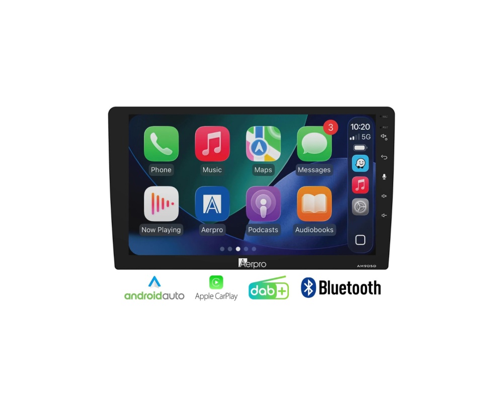 Aerpro AM905D multimedia-autoradio 9 inch – artikel AM905D