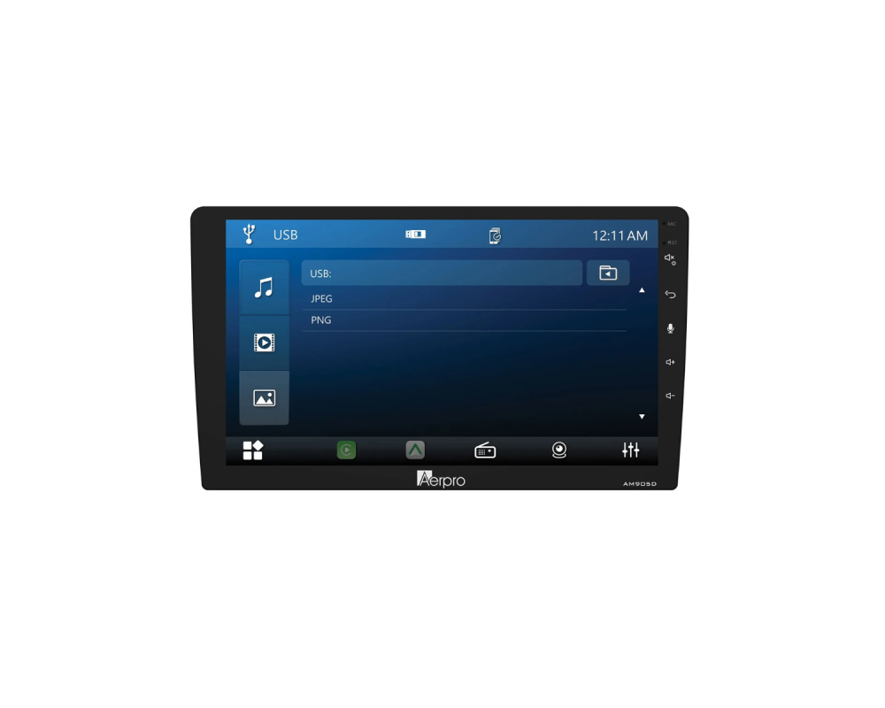 Aerpro AM905D multimedia-autoradio 9 inch – artikel AM905D – afbeelding 3