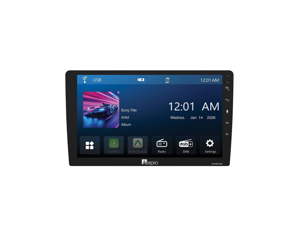 Aerpro AM905D multimedia-autoradio 9 inch – artikel AM905D – afbeelding 5