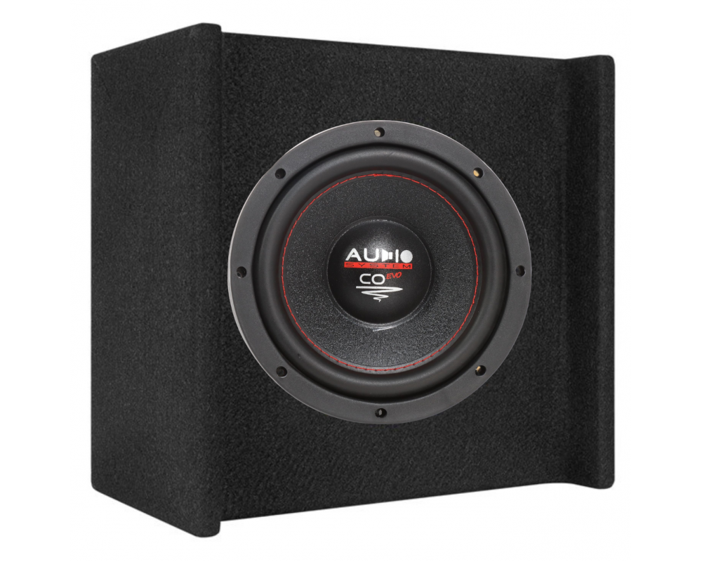Pasklare subwoofer kist Div VAN Audio System 8" 180W RMS