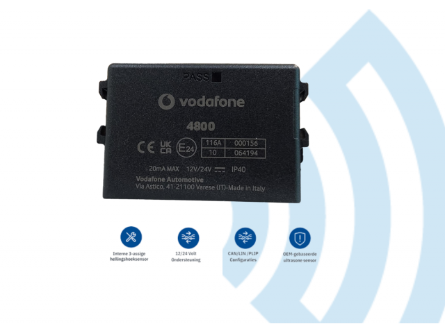 Clifford 4822 Alarm met Ultrasone Sensoren zonder 2e autorisatie (4e gen)