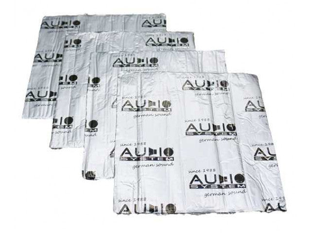 AUDIO SYSTEM ALU-NATURAL-RUBBER - Insulation Material 16x0.25mx0.25m / 1m2