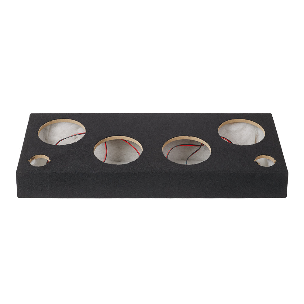 Auto-Connect 4x8" lege SPL-luidsprekerkast – artikel 720VE482SPL