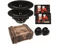 AUDIO SYSTEM AVALANCHE SERIES 165mm ABSOLUTE HIGH END Componenten Set