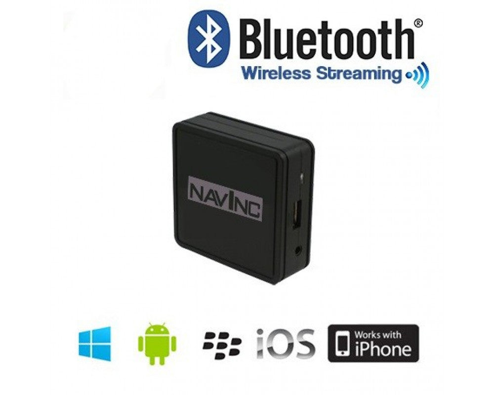 Bluetooth audio interface Audi/VW/SEAT/Skoda with 12-pins CD changer