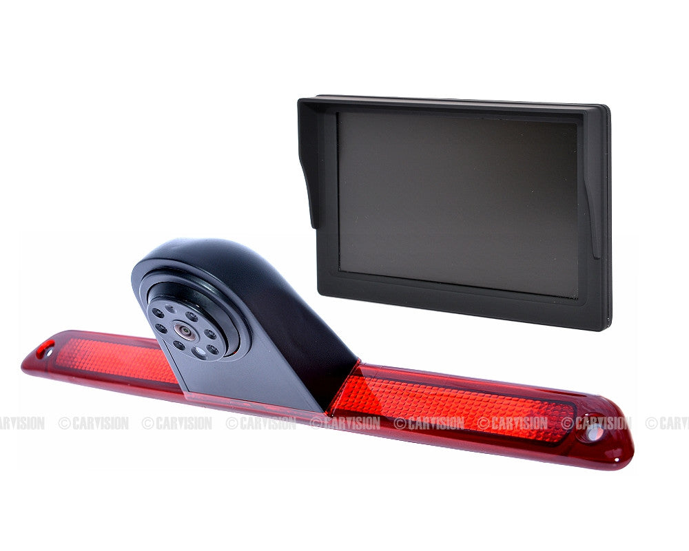 LCD monitor 7" met 3e remlicht camera tbv Mercedes Benz Sprinter - Volkswagen Crafter