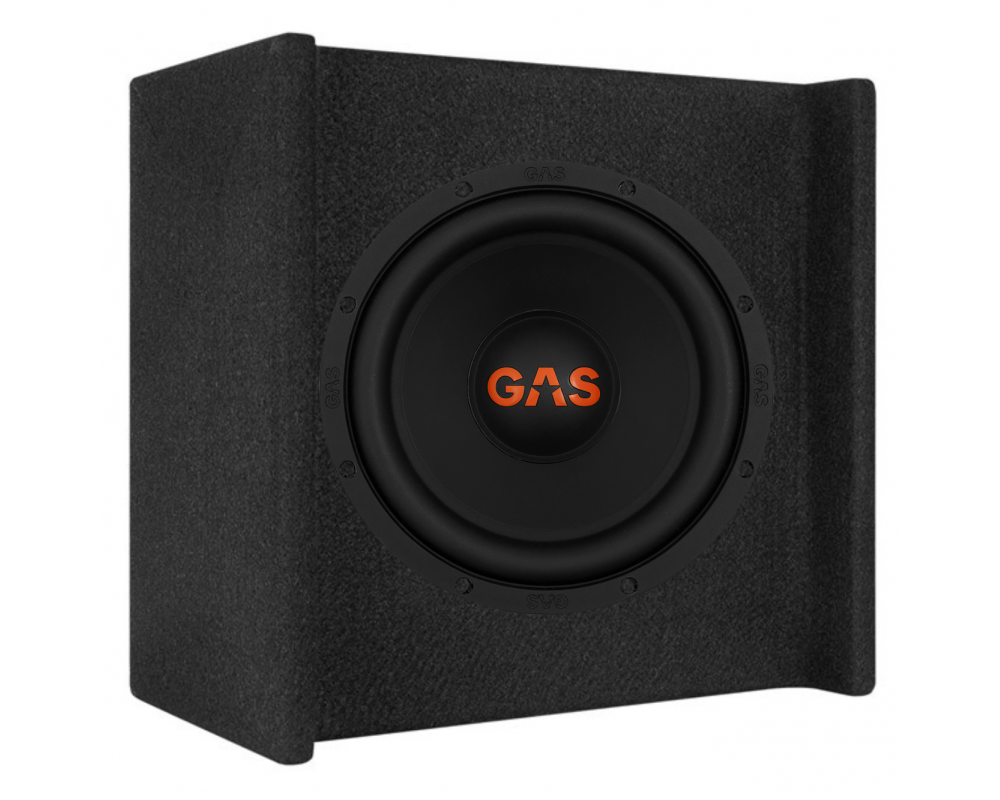 Pasklare subwoofer kist Div VAN GAS Audio Power 8" 250W RMS
